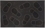Коврик резиновый шипованный 40*60 (6 мм) с рисунком 400-046