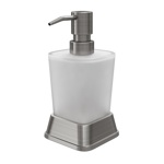 Дозатор для жидкого мыла Wasserkraft Amper K-5499Nickel                                                                                    - фото